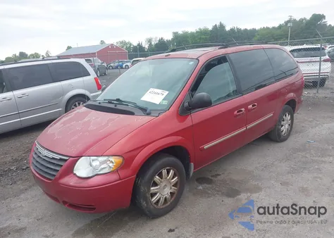 2006 Chrysler Town & Country Touring из США, поврежденный, VIN 2A4GP54L76R844380